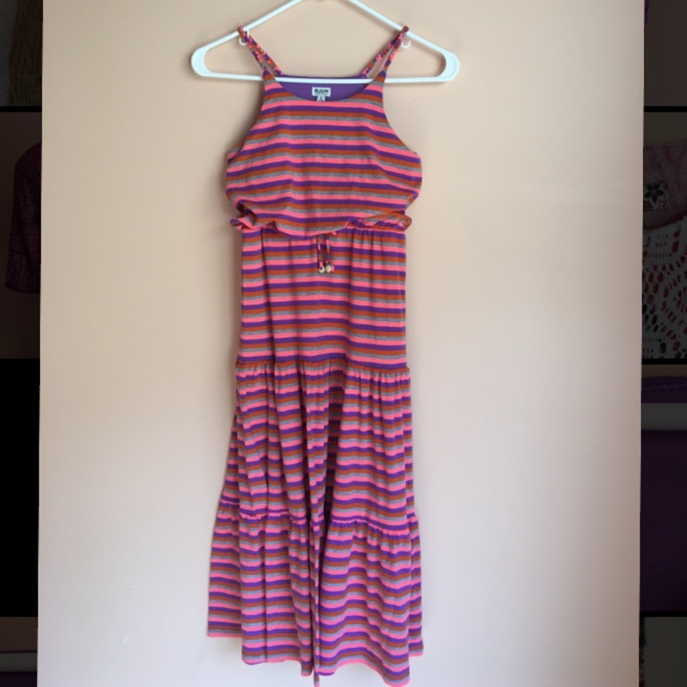 RUUM | Striped sleeveless dress